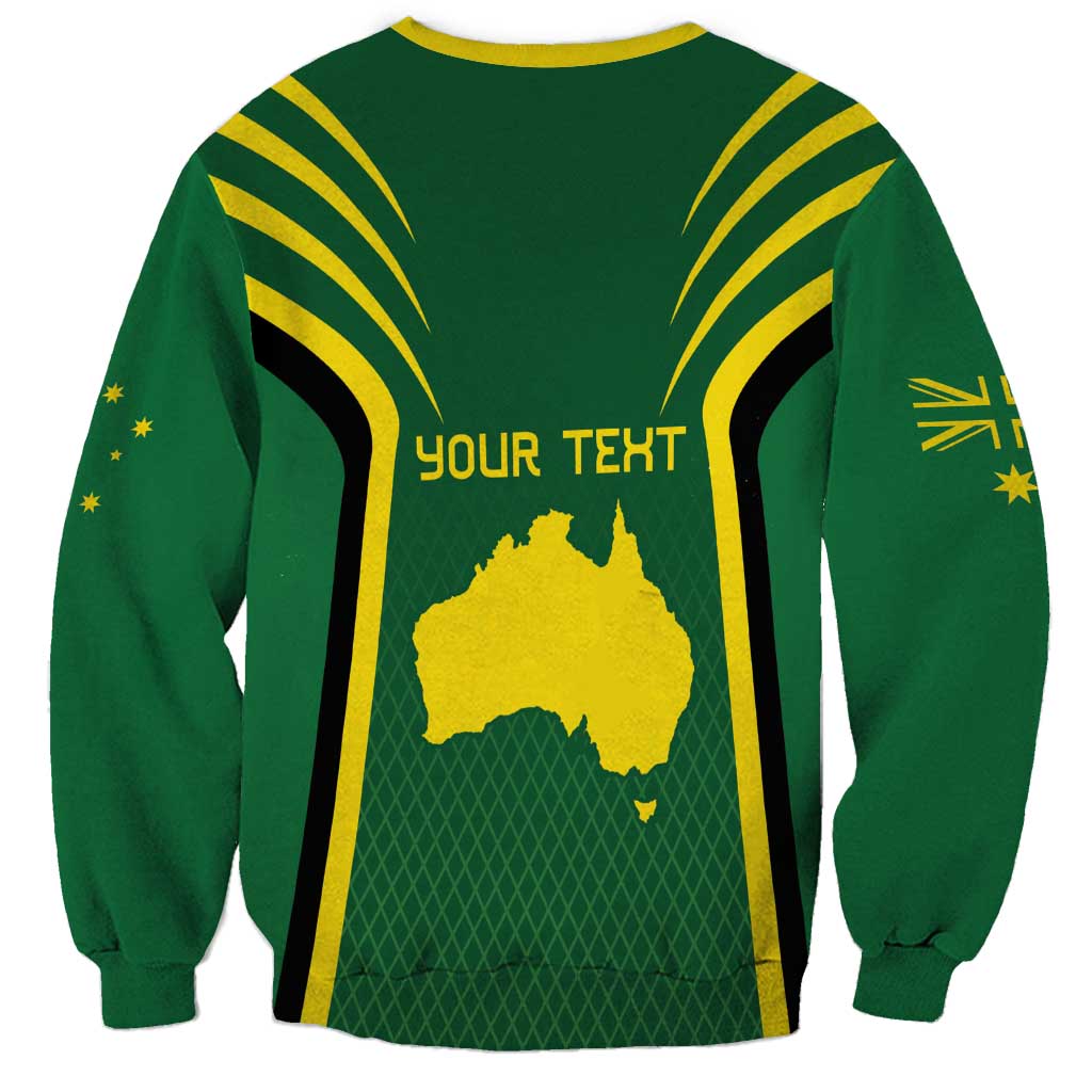 Australia Day 26 January Personalised Sweatshirt With National Color - Vibe Hoodie Shop