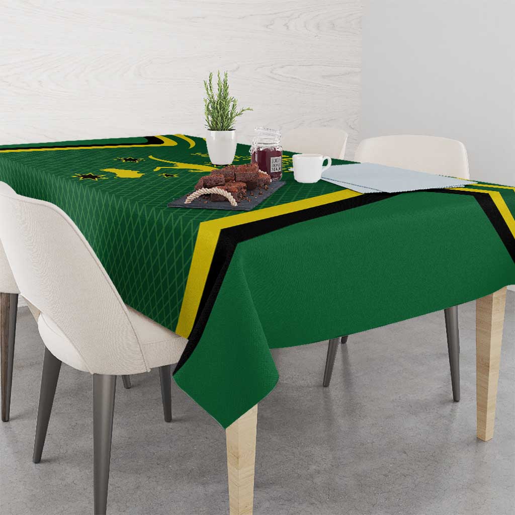 Australia Day 26 January Personalised Tablecloth With National Color