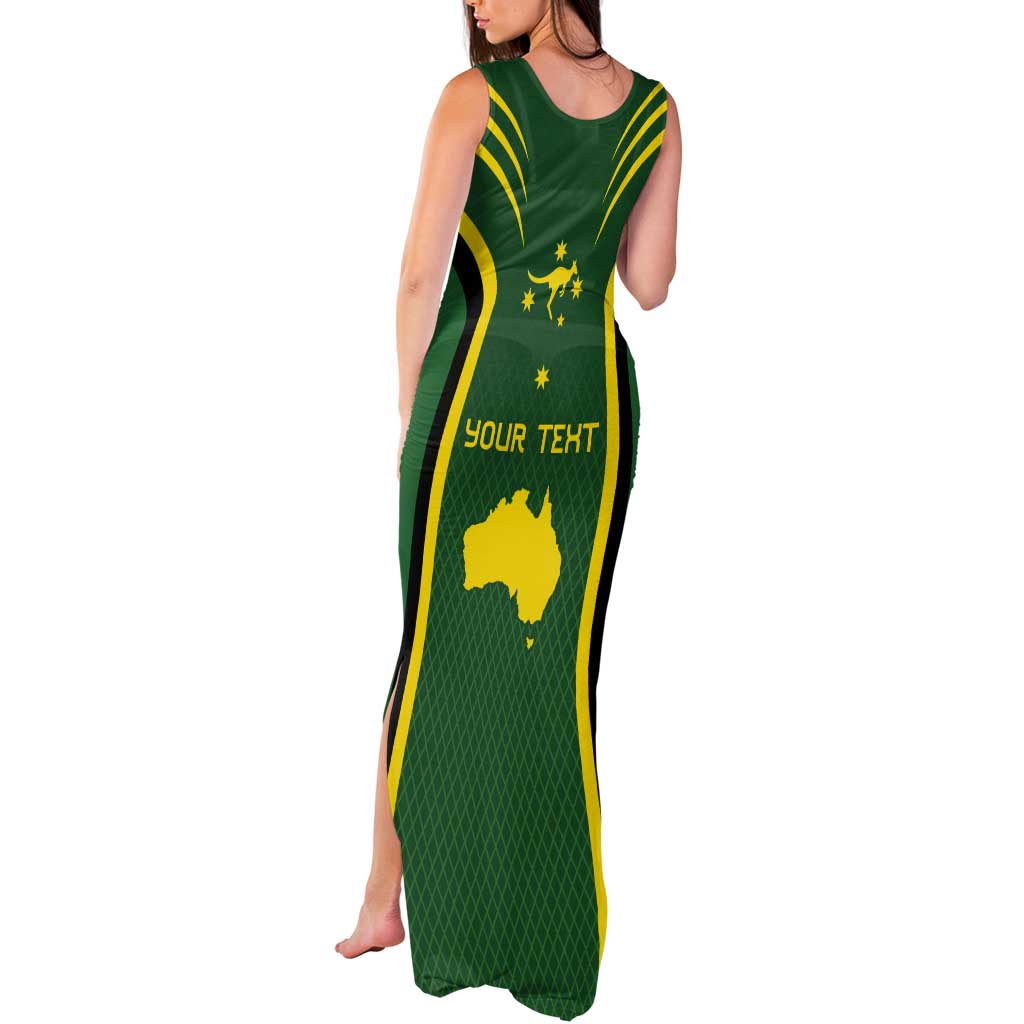 Australia Day 26 January Personalised Tank Maxi Dress With National Color