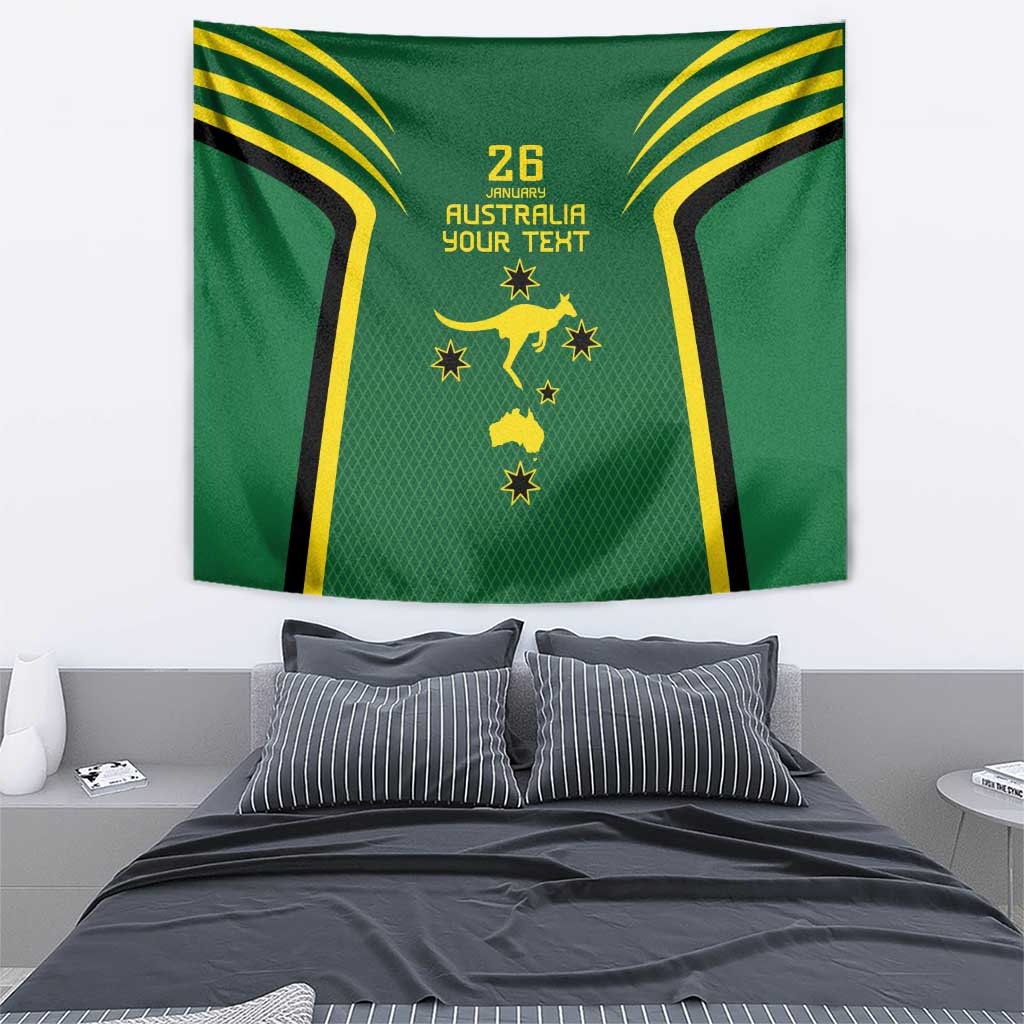 Australia Day 26 January Personalised Tapestry With National Color - Vibe Hoodie Shop