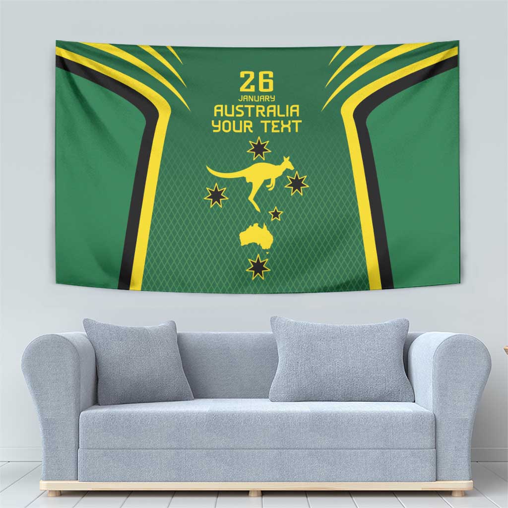 Australia Day 26 January Personalised Tapestry With National Color - Vibe Hoodie Shop