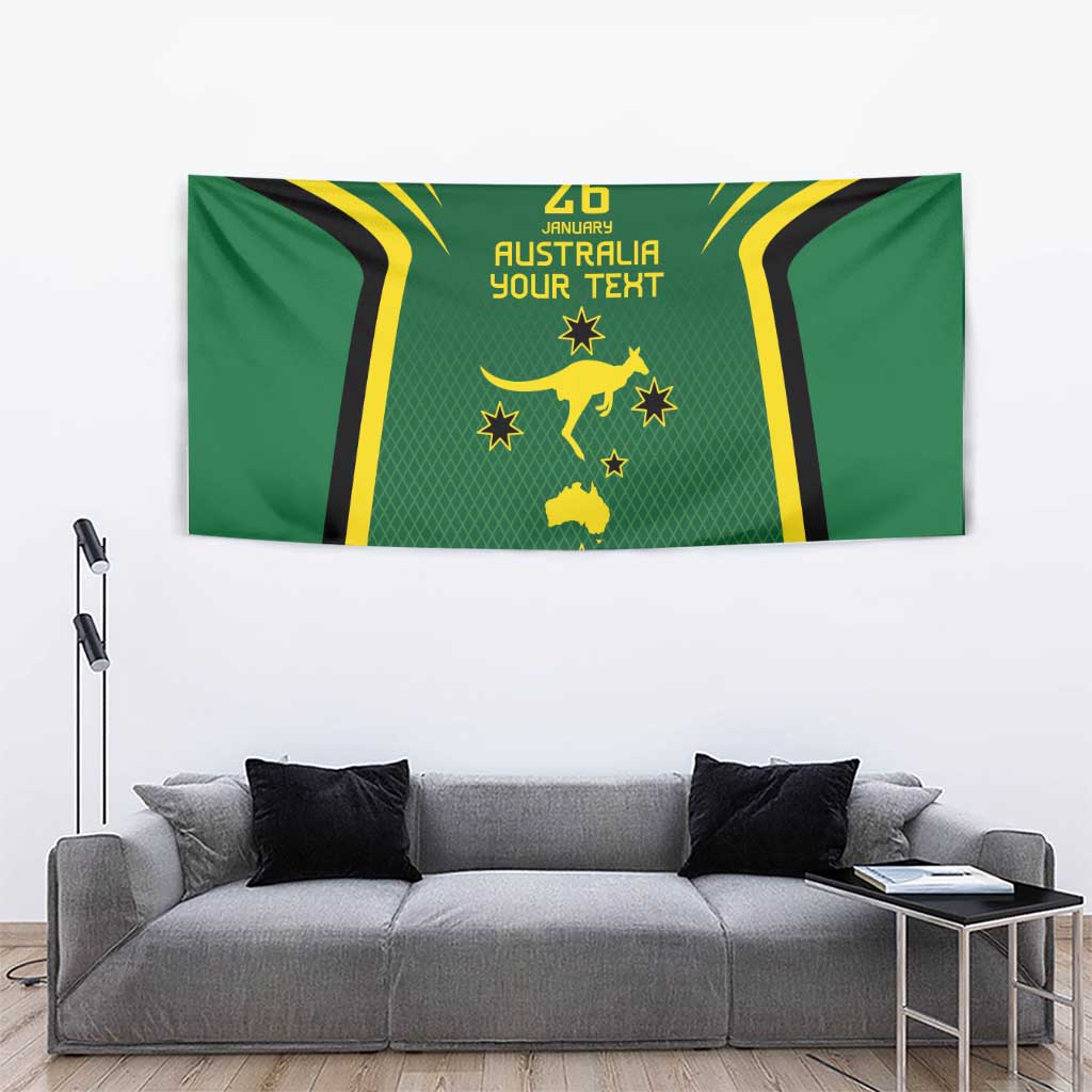 Australia Day 26 January Personalised Tapestry With National Color - Vibe Hoodie Shop