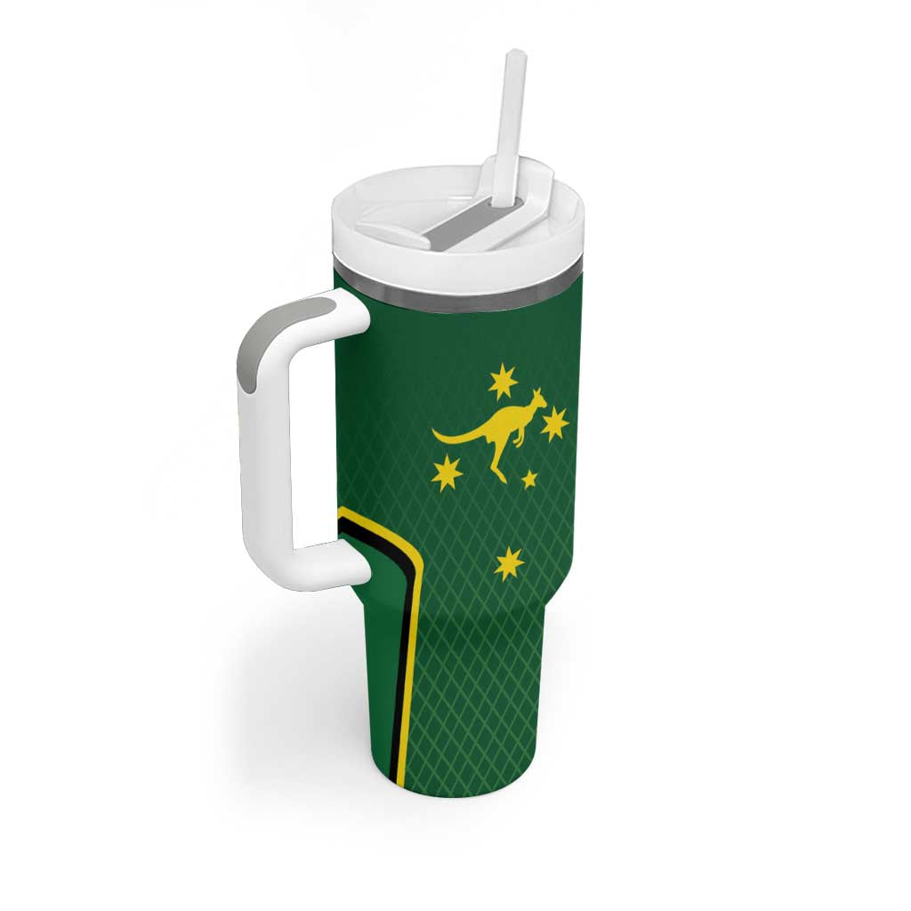 Australia Day 26 January Personalised Tumbler With Handle With National Color