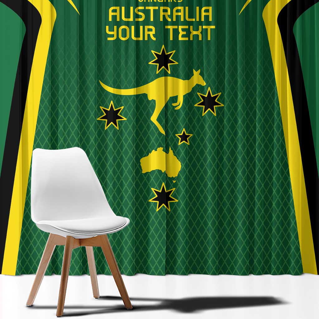 Australia Day 26 January Personalised Window Curtain With National Color