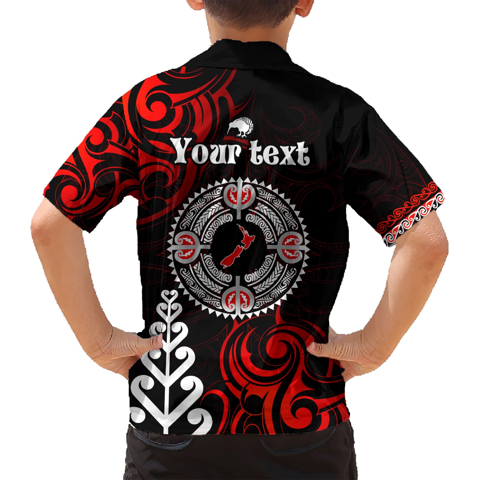 New Zealand Waitangi Day Personalised Hawaiian Shirt Aotearoa Te Ra O Waitangi With Maori Tattoo - Vibe Hoodie Shop