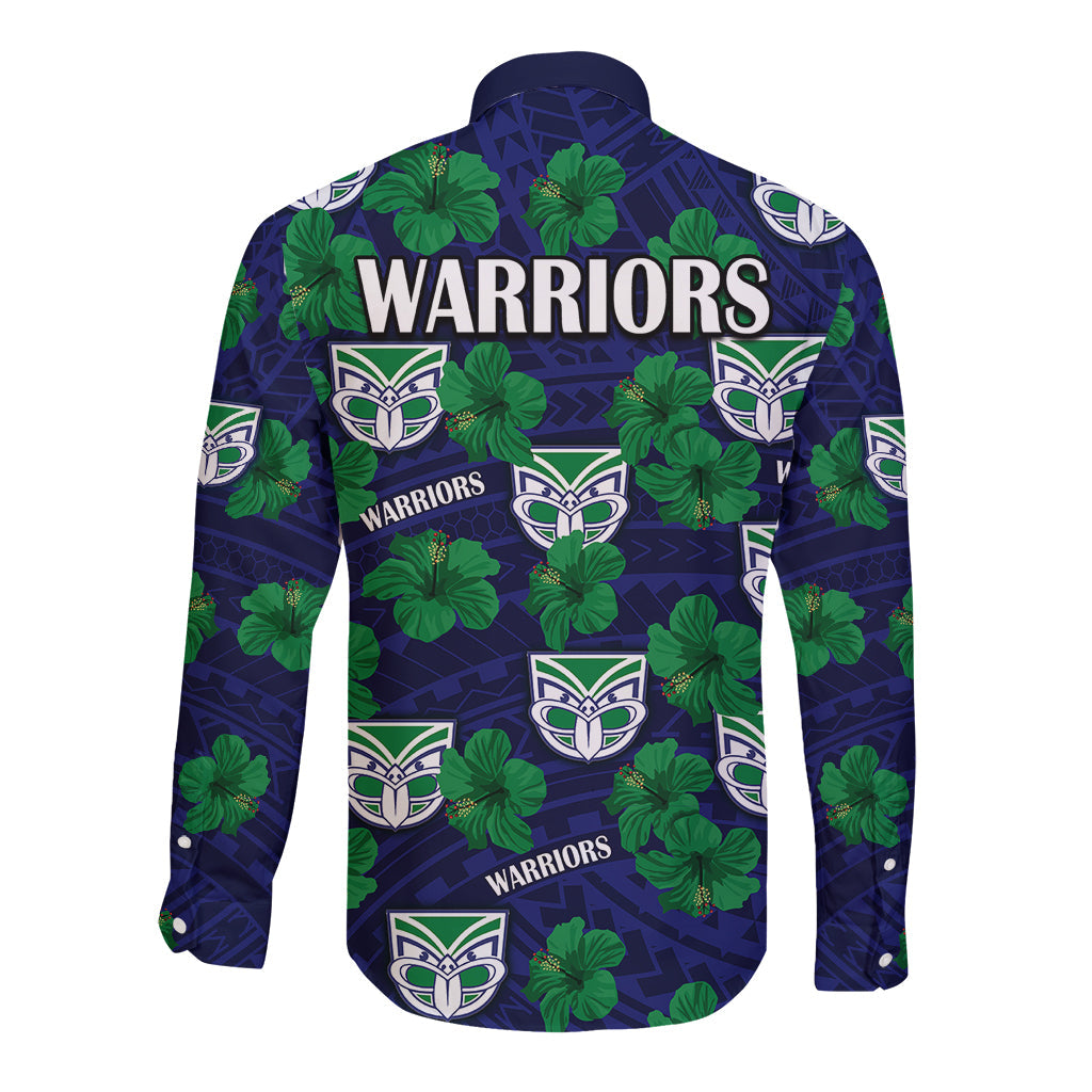 new-zealand-warriors-rugby-long-sleeve-button-shirt-polynesian-style-with-hibiscus
