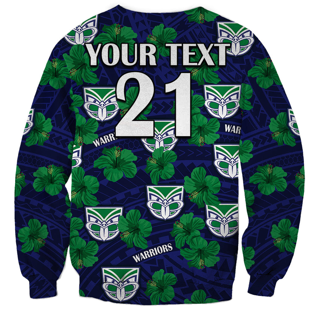 custom-text-and-number-new-zealand-warriors-rugby-sweatshirt-polynesian-style-with-hibiscus