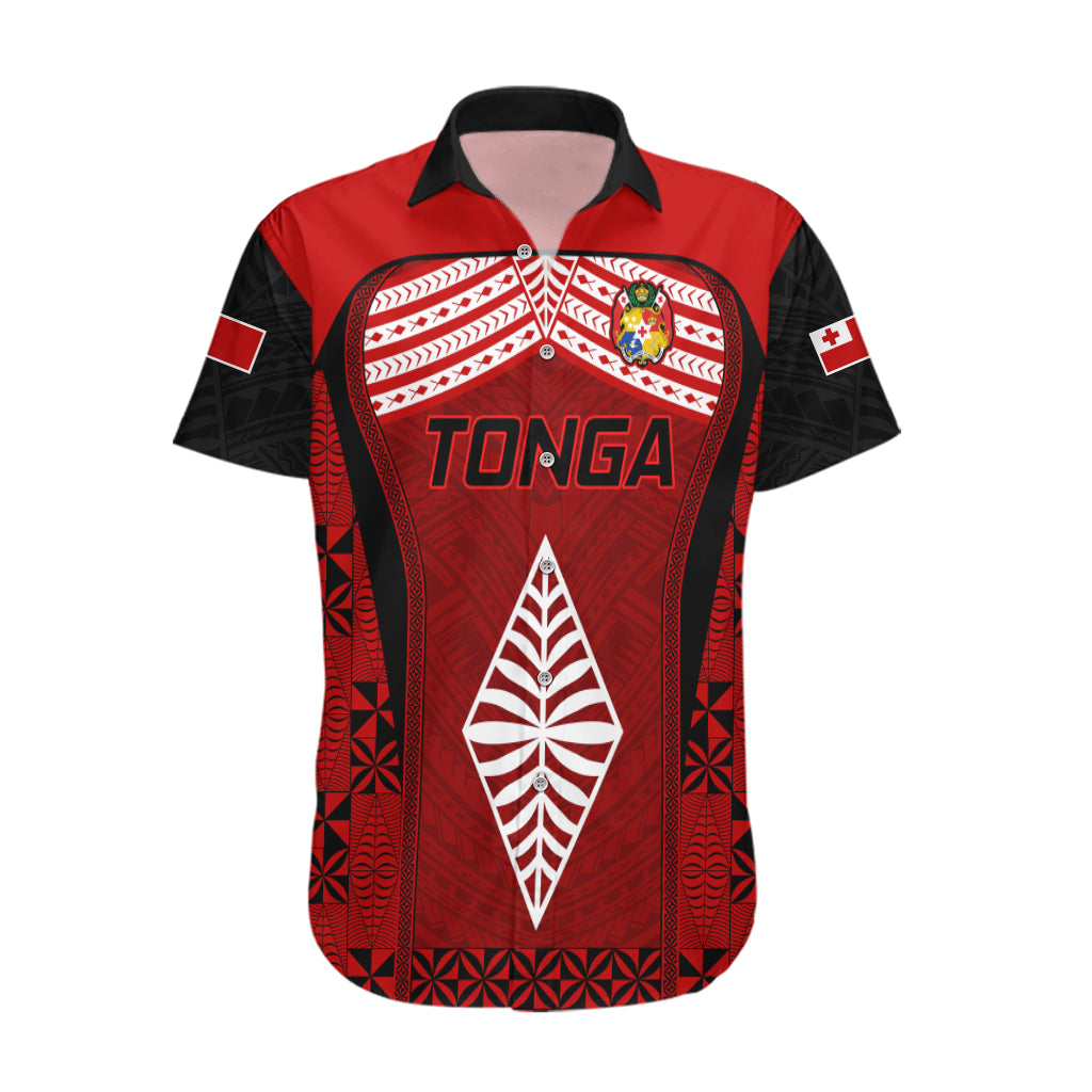 Custom Tonga Rugby Hawaiian Shirt Go Champions World Cup 2023 Ngatu Unique - Vibe Hoodie Shop