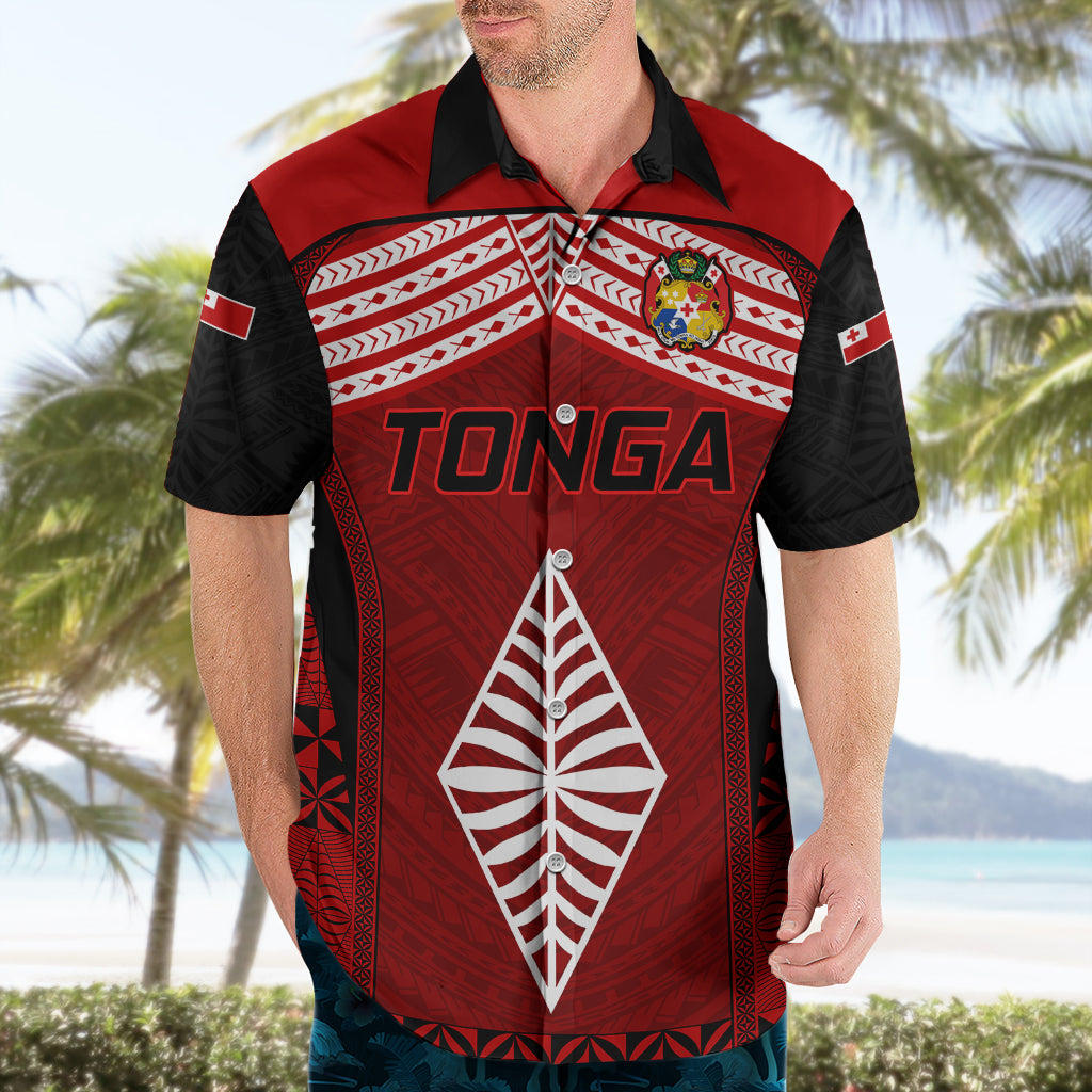 Custom Tonga Rugby Hawaiian Shirt Go Champions World Cup 2023 Ngatu Unique - Vibe Hoodie Shop