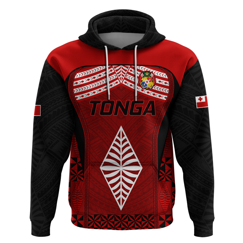 Custom Tonga Rugby Hoodie Go Champions World Cup 2023 Ngatu Unique LT9 - Vibe Hoodie Shop