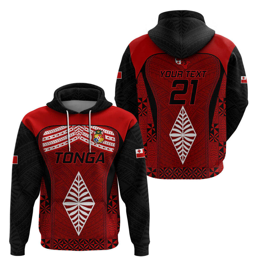 Custom Tonga Rugby Hoodie Go Champions World Cup 2023 Ngatu Unique LT9 - Vibe Hoodie Shop