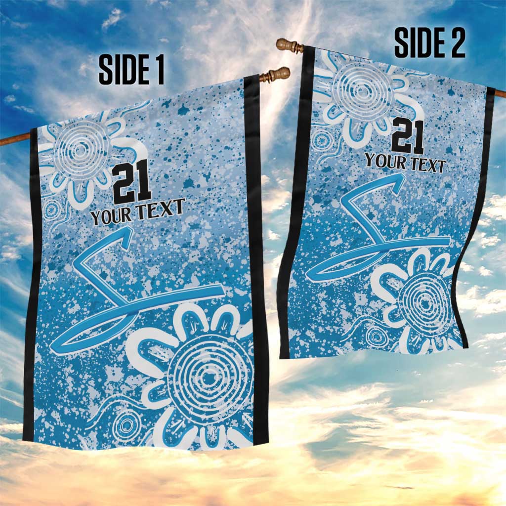 Adelaide Strikers Custom Garden Flag Minimalism Aboriginal - Vibe Hoodie Shop