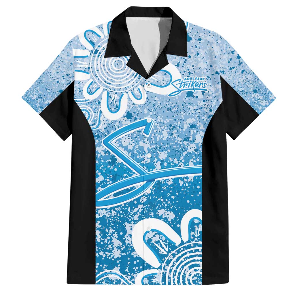 Adelaide Strikers Custom Hawaiian Shirt Minimalism Aboriginal - Vibe Hoodie Shop