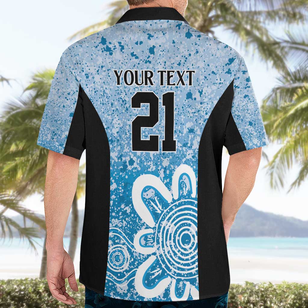 Adelaide Strikers Custom Hawaiian Shirt Minimalism Aboriginal - Vibe Hoodie Shop