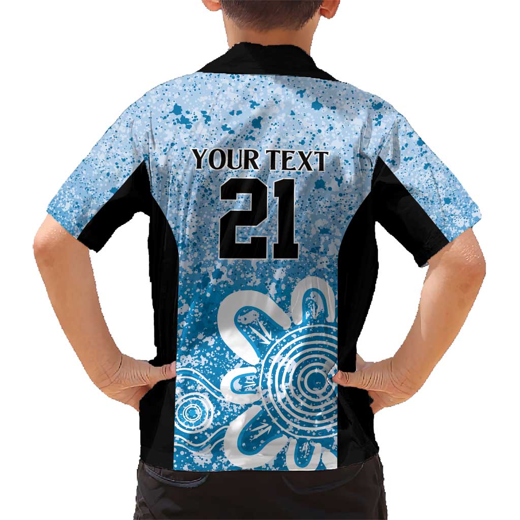 Adelaide Strikers Custom Hawaiian Shirt Minimalism Aboriginal - Vibe Hoodie Shop