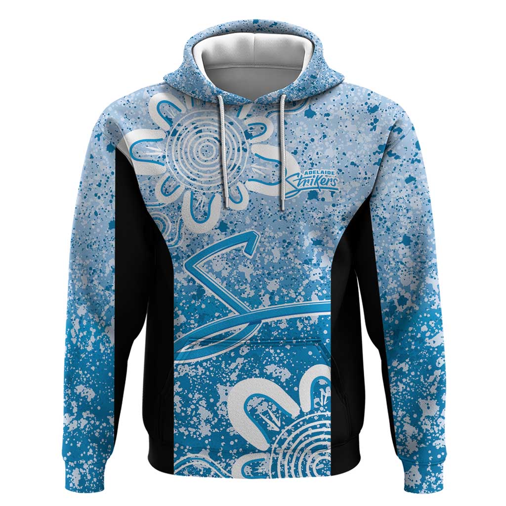 Adelaide Strikers Custom Hoodie Minimalism Aboriginal LT9 - Vibe Hoodie Shop