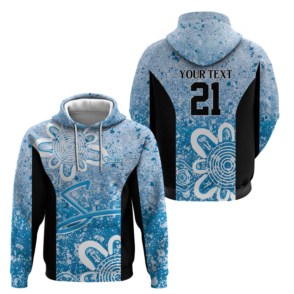 Adelaide Strikers Custom Hoodie Minimalism Aboriginal LT9 - Vibe Hoodie Shop