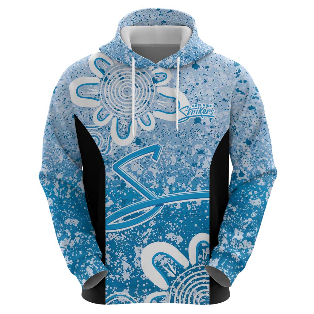 Adelaide Strikers Custom Hoodie Minimalism Aboriginal LT9 - Vibe Hoodie Shop