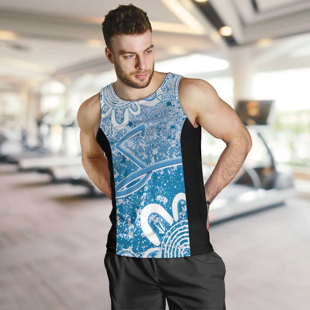 Adelaide Strikers Custom Men Tank Top Minimalism Aboriginal - Vibe Hoodie Shop