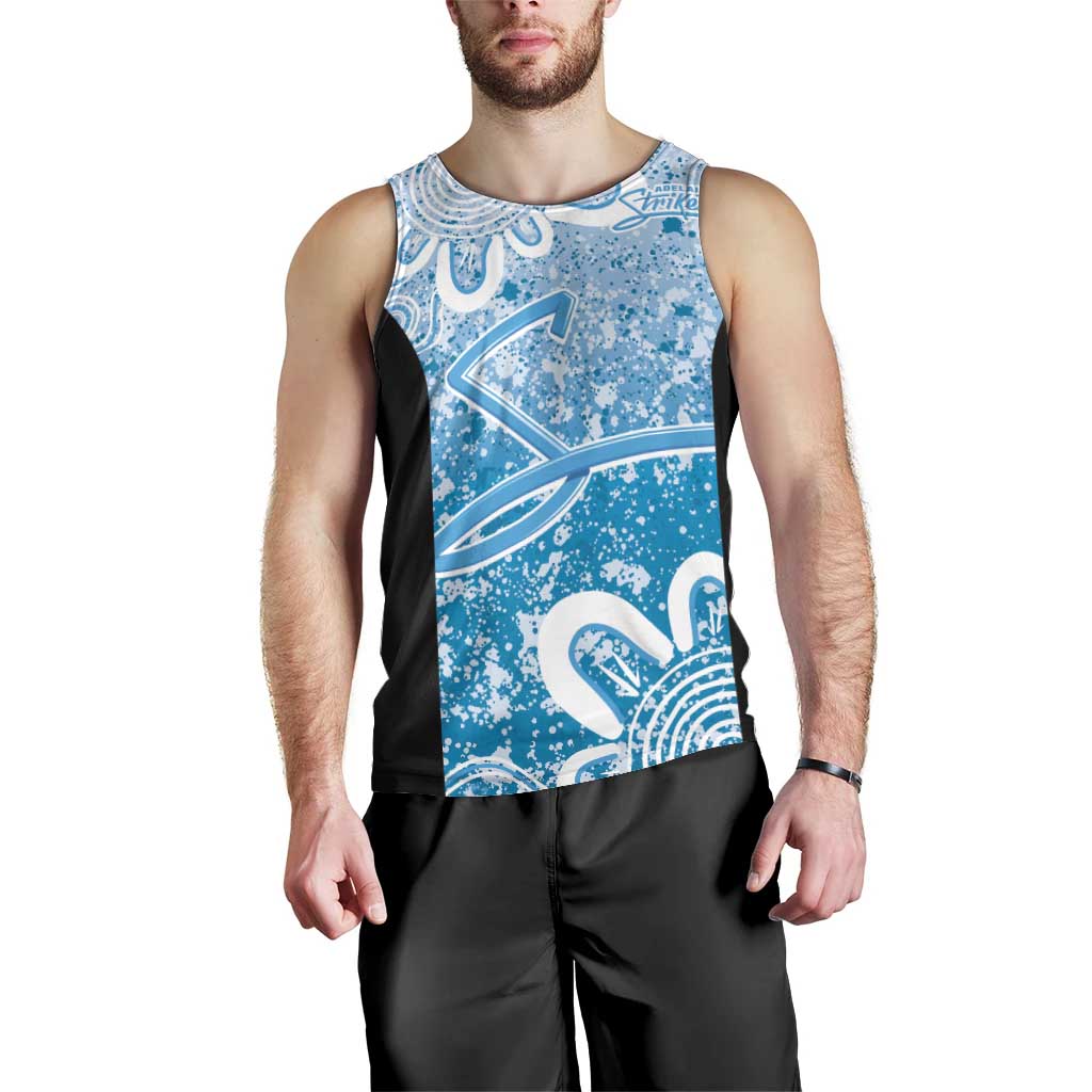 Adelaide Strikers Custom Men Tank Top Minimalism Aboriginal - Vibe Hoodie Shop