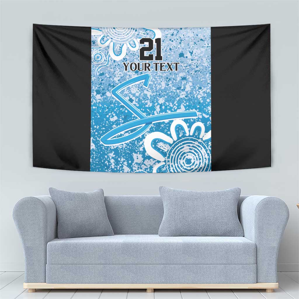 Adelaide Strikers Custom Tapestry Minimalism Aboriginal - Vibe Hoodie Shop