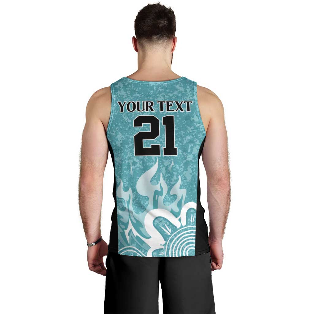 Brisbane Heat Custom Men Tank Top Minimalism Aboriginal - Vibe Hoodie Shop