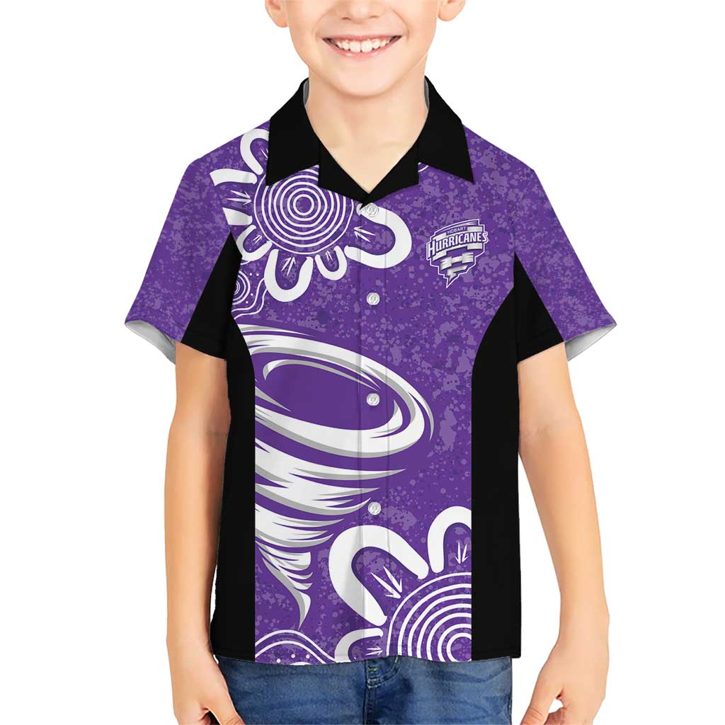 Hobart Hurricanes Custom Hawaiian Shirt Minimalism Aboriginal - Vibe Hoodie Shop