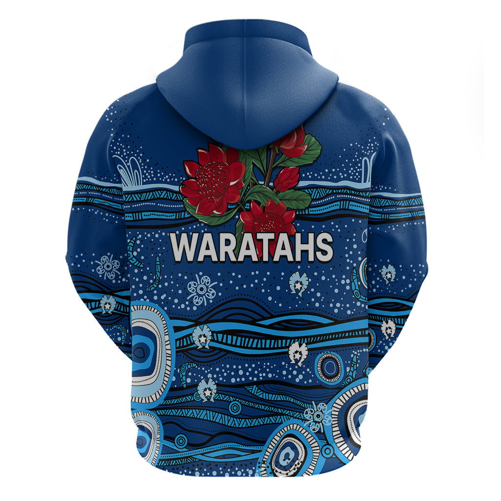 NSW Waratahs Rugby Hoodie Aboriginal Indigenous LT9 - Vibe Hoodie Shop