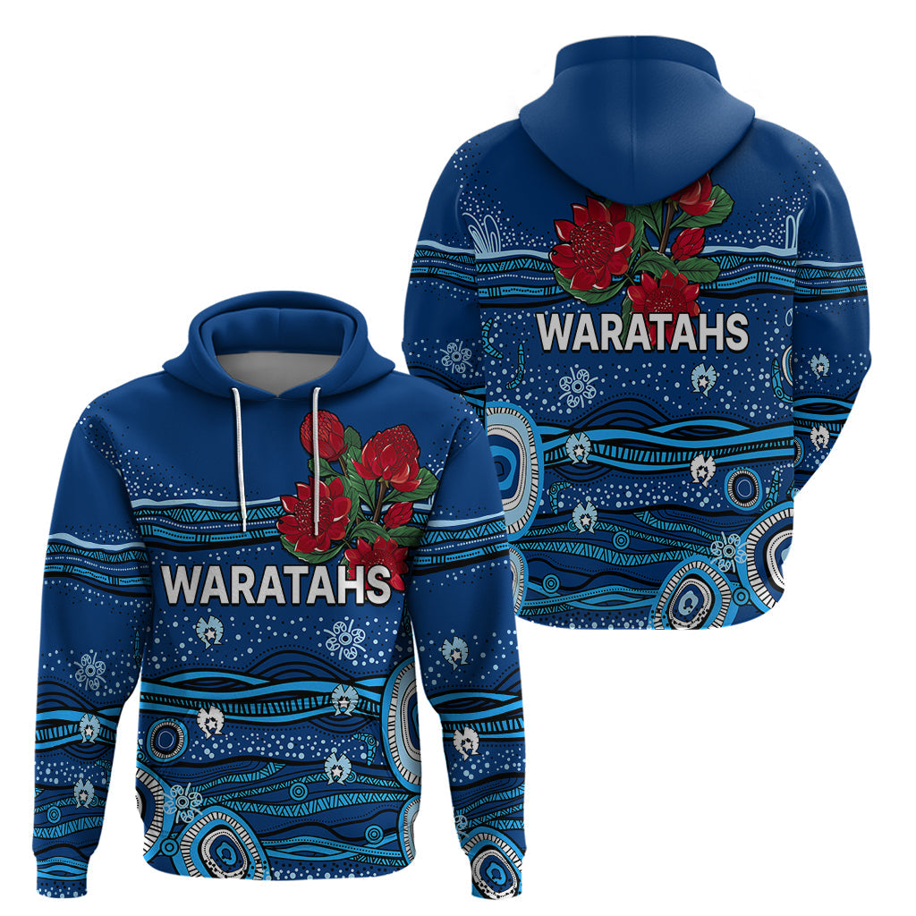 NSW Waratahs Rugby Hoodie Aboriginal Indigenous LT9 - Vibe Hoodie Shop