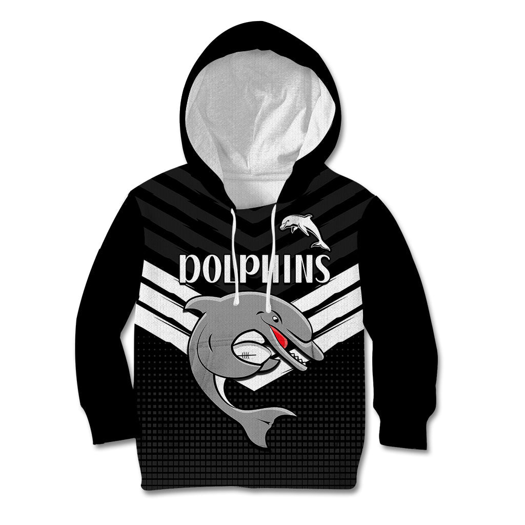 redcliffe-dolphins-rugby-kid-hoodie-simple-black-style