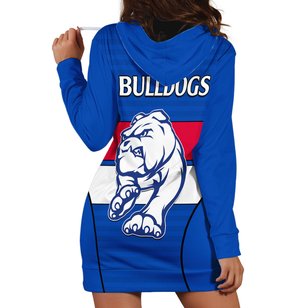 AFL Bulldogs Football Hoodie Dress Simple Style 2023 - Vibe Hoodie Shop