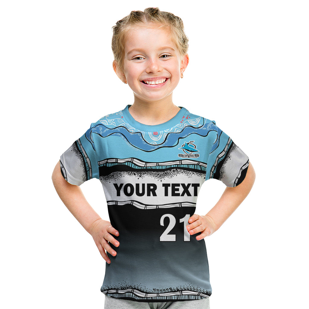 custom-text-and-number-cronulla-sutherland-sharks-rugby-kid-t-shirt-simple-style