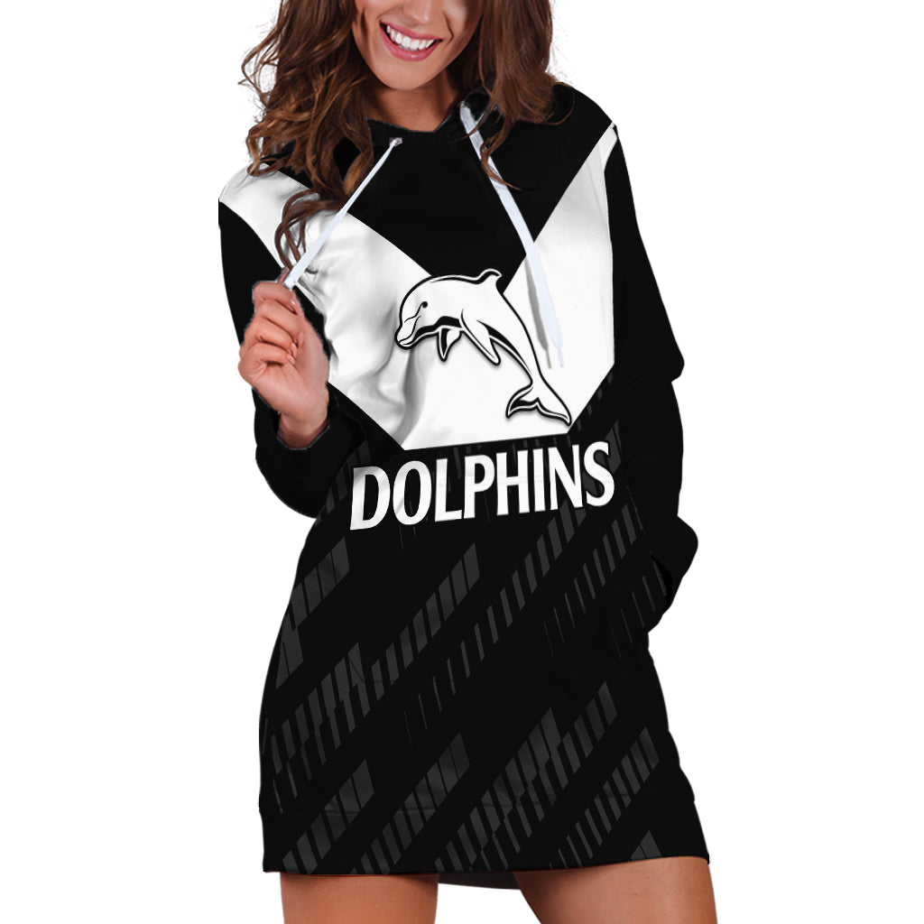 nrl-dolphins-rugby-hoodie-dress-simple-black-style-2023