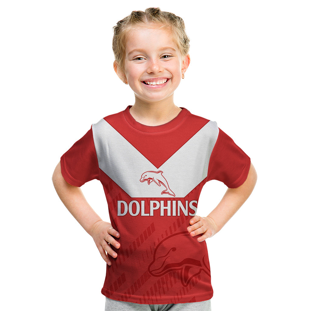 nrl-dolphins-rugby-kid-t-shirt-simple-red-style-2023