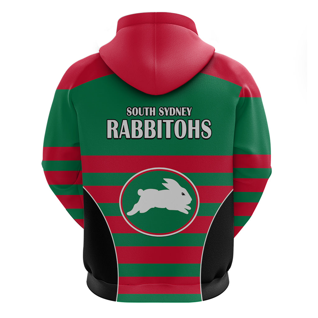 NRL Rabbitohs Rugby Hoodie Simple Style 2023 LT9 - Vibe Hoodie Shop