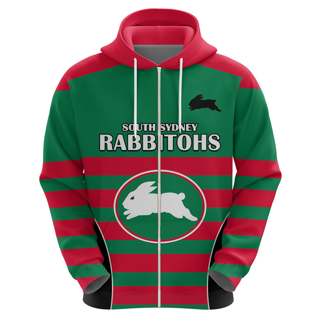 NRL Rabbitohs Rugby Hoodie Simple Style 2023 LT9 - Vibe Hoodie Shop