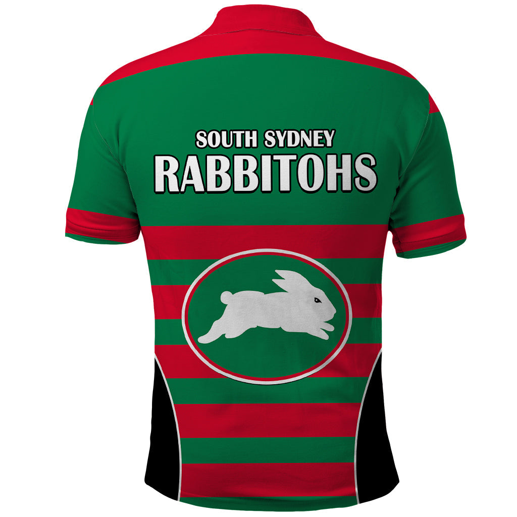 NRL Rabbitohs Rugby Polo Shirt Simple Style 2023 LT9 - Vibe Hoodie Shop