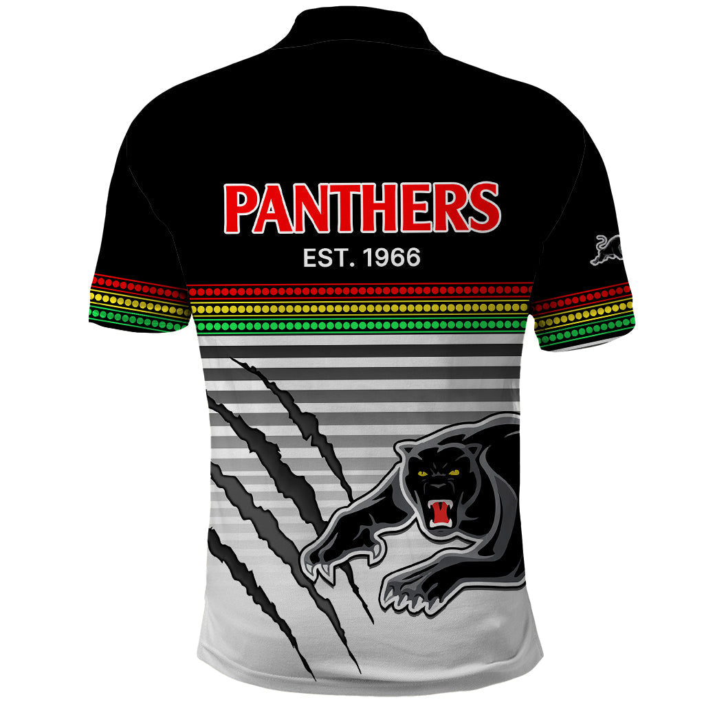 Penrith Panthers Rugby Polo Shirt Authentic Permiers Black Version 2023 LT9 - Vibe Hoodie Shop