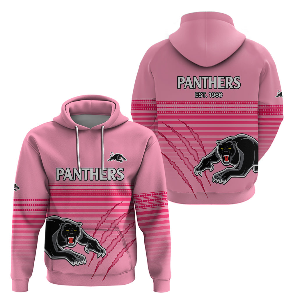 Penrith Panthers Rugby Hoodie Authentic Permiers Pink Version 2023 LT9 - Vibe Hoodie Shop