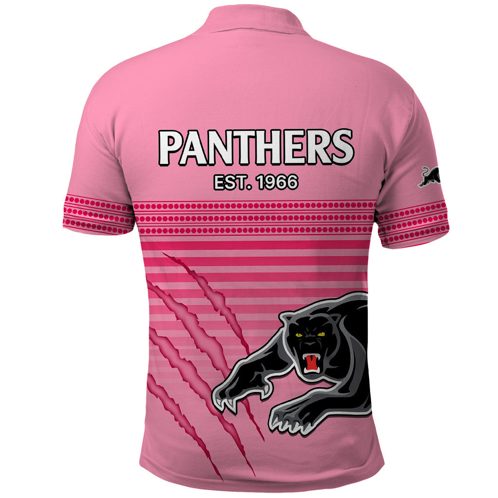 Penrith Panthers Rugby Polo Shirt Authentic Permiers Pink Version 2023 LT9 - Vibe Hoodie Shop