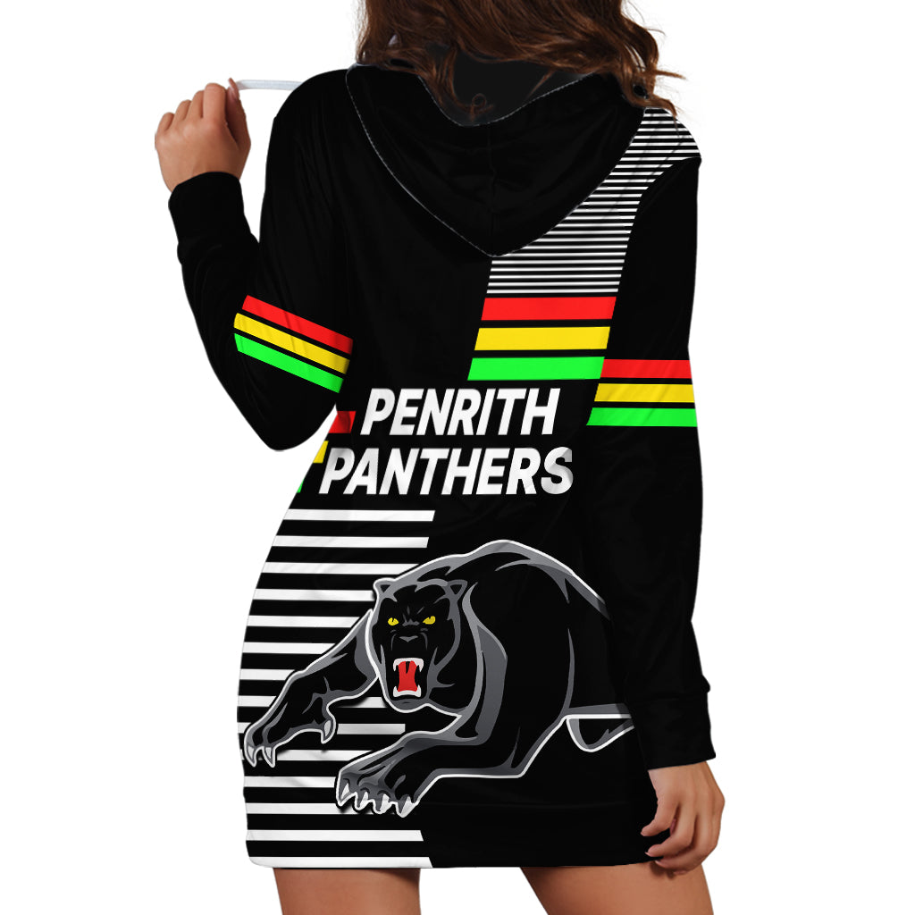 Penrith Panthers Rugby Hoodie Dress Proud The Panthers Comeback - Vibe Hoodie Shop