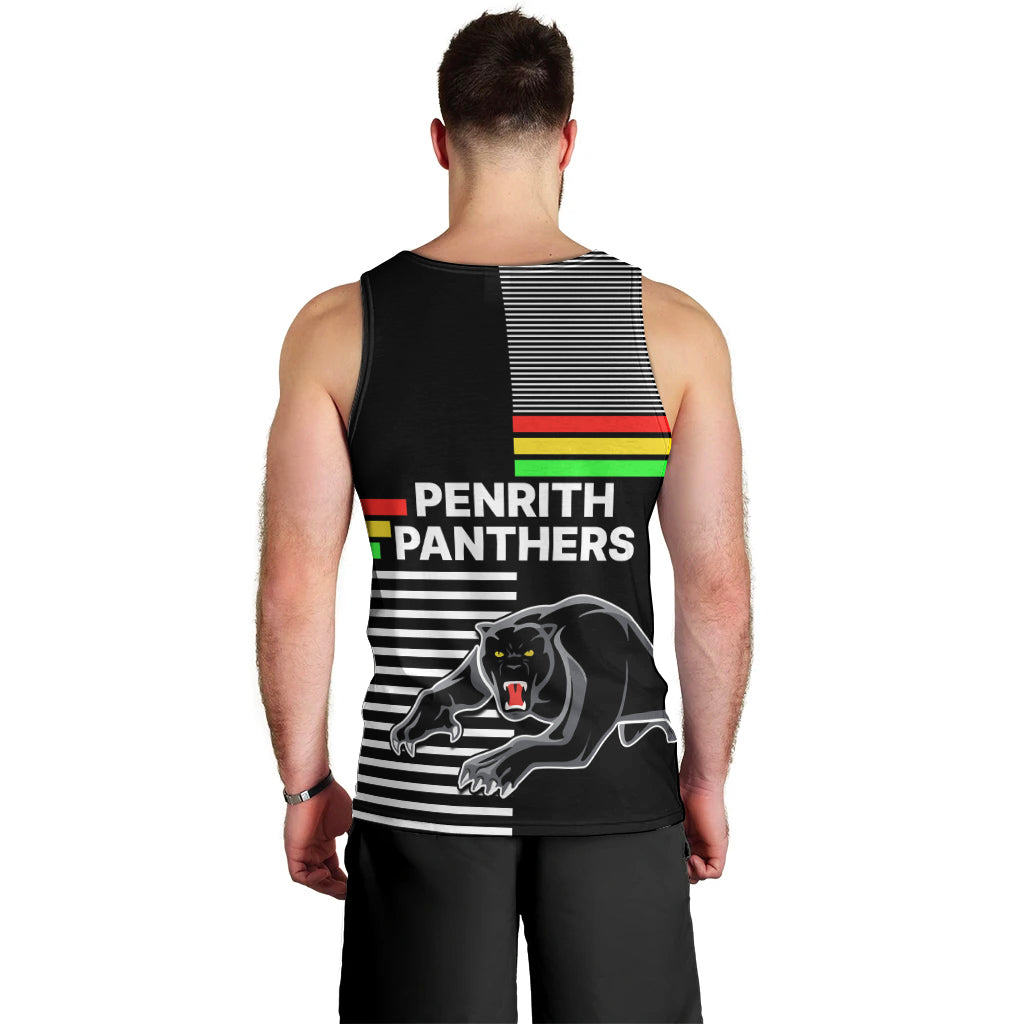 Penrith Panthers Rugby Men Tank Top Proud The Panthers Comeback - Vibe Hoodie Shop