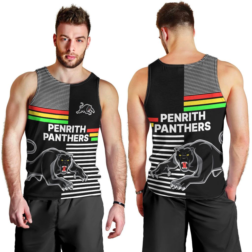 Penrith Panthers Rugby Men Tank Top Proud The Panthers Comeback - Vibe Hoodie Shop