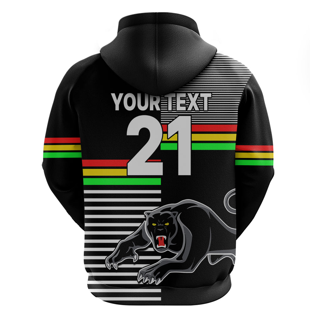 (Custom Text And Number) Penrith Panthers Rugby Hoodie Proud The Panthers Comeback LT9 - Vibe Hoodie Shop