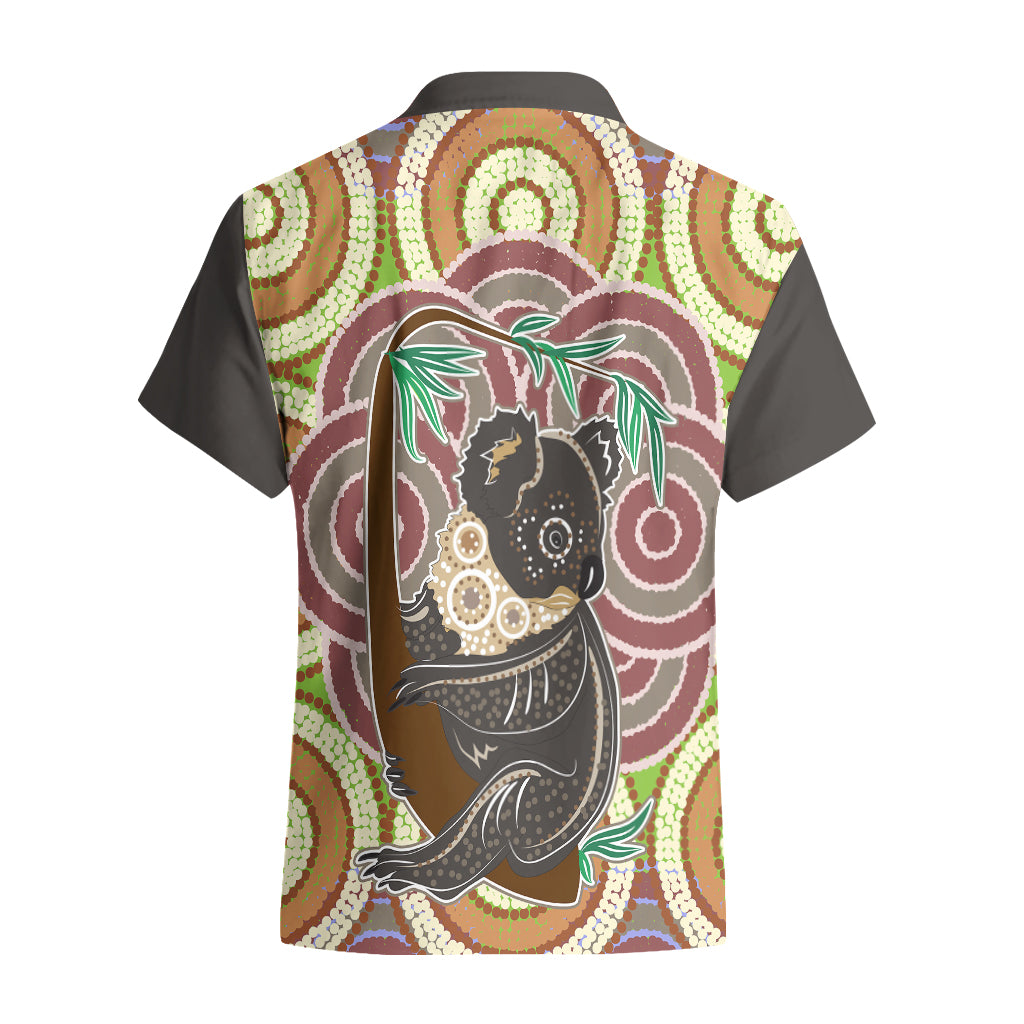 Personalised Australia Koala Hawaiian Shirt Aboriginal - Vibe Hoodie Shop
