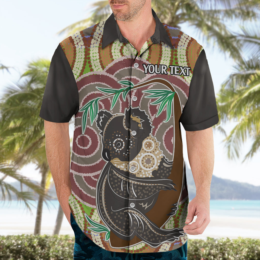 Personalised Australia Koala Hawaiian Shirt Aboriginal - Vibe Hoodie Shop