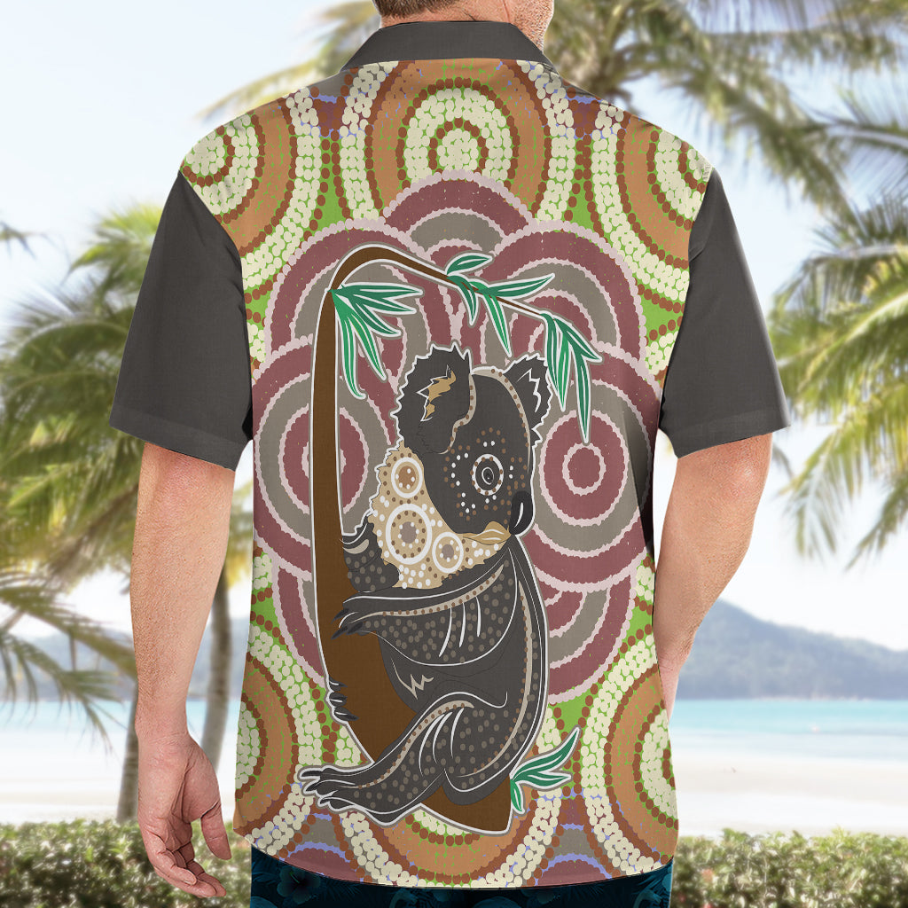 Personalised Australia Koala Hawaiian Shirt Aboriginal - Vibe Hoodie Shop