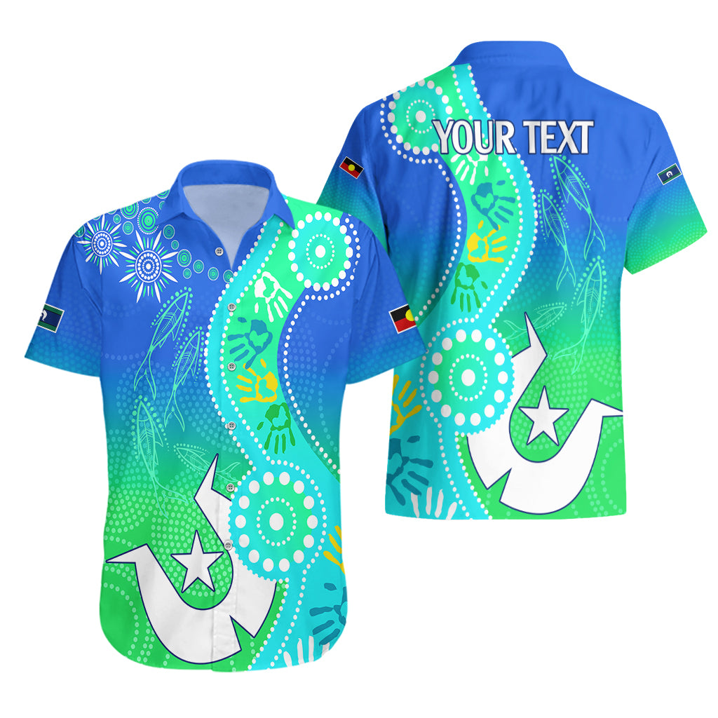 Personalised Australia NAIDOC Hawaiian Shirt Aboriginal Tribal Art Stylization - Vibe Hoodie Shop