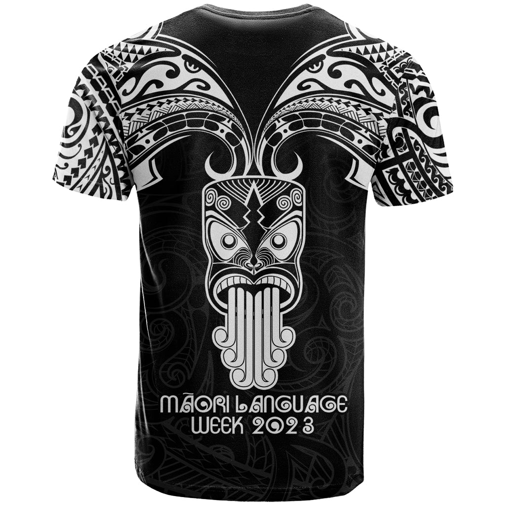 New Zealand Te Reo Maori T Shirt Kia Kaha Maori Language Week Black Style LT9 - Vibe Hoodie Shop