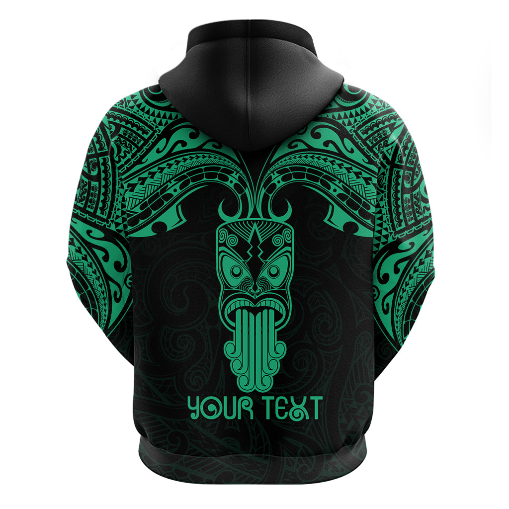 Personalised New Zealand Te Reo Maori Hoodie Kia Kaha Maori Language Week Green Style LT9 - Vibe Hoodie Shop